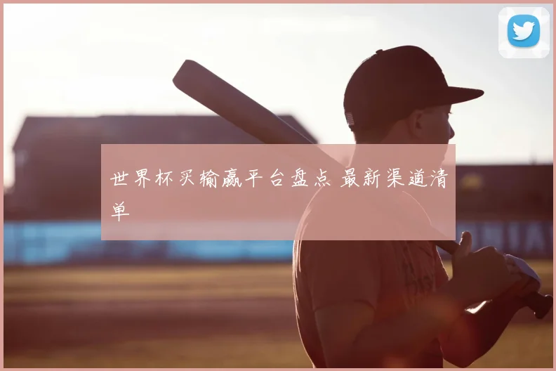世界杯买输赢平台盘点 最新渠道清单